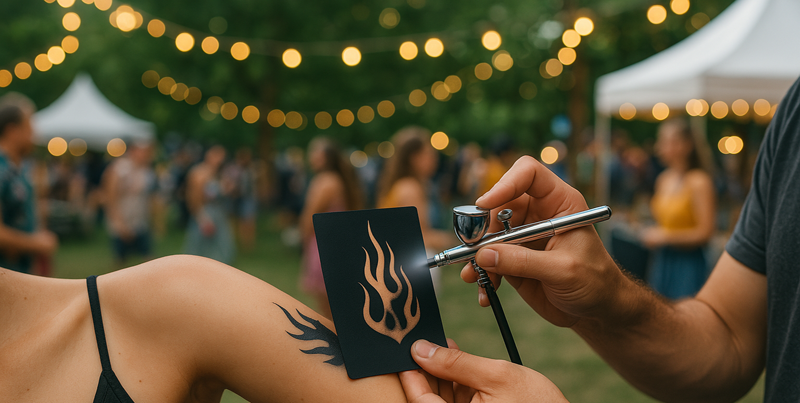Apprendre à faire des tatouages éphémères